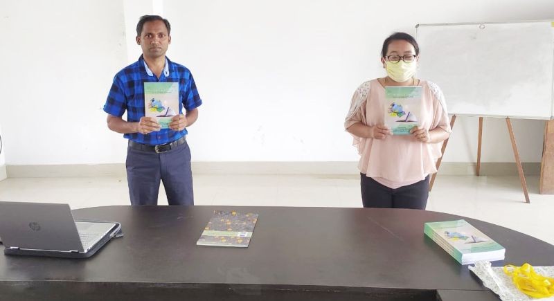 Modern Institute of Teacher Education, Kohima 2nd volume of MITE journal on education was released by Niutoli L Yeptho, Assistant Professor at the MITE Conference Hall on June 19. (Photo Courtesy: MITE Kohima)